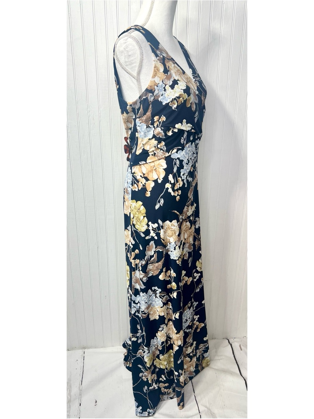 Lauren Ralph Lauren Black Label Floral Maxi Dress - Picture 3 of 11